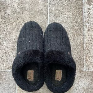 BOBS from Skechers Black Slippers